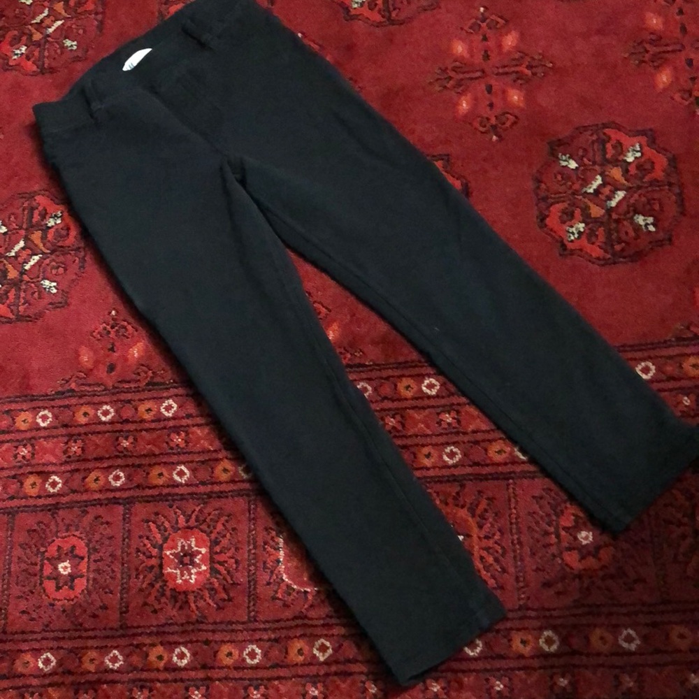 H&M black girls leggings size 7-8 years